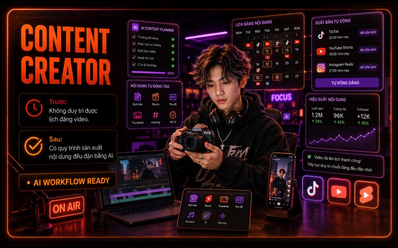 Section 5 card 3: CONTENT CREATOR