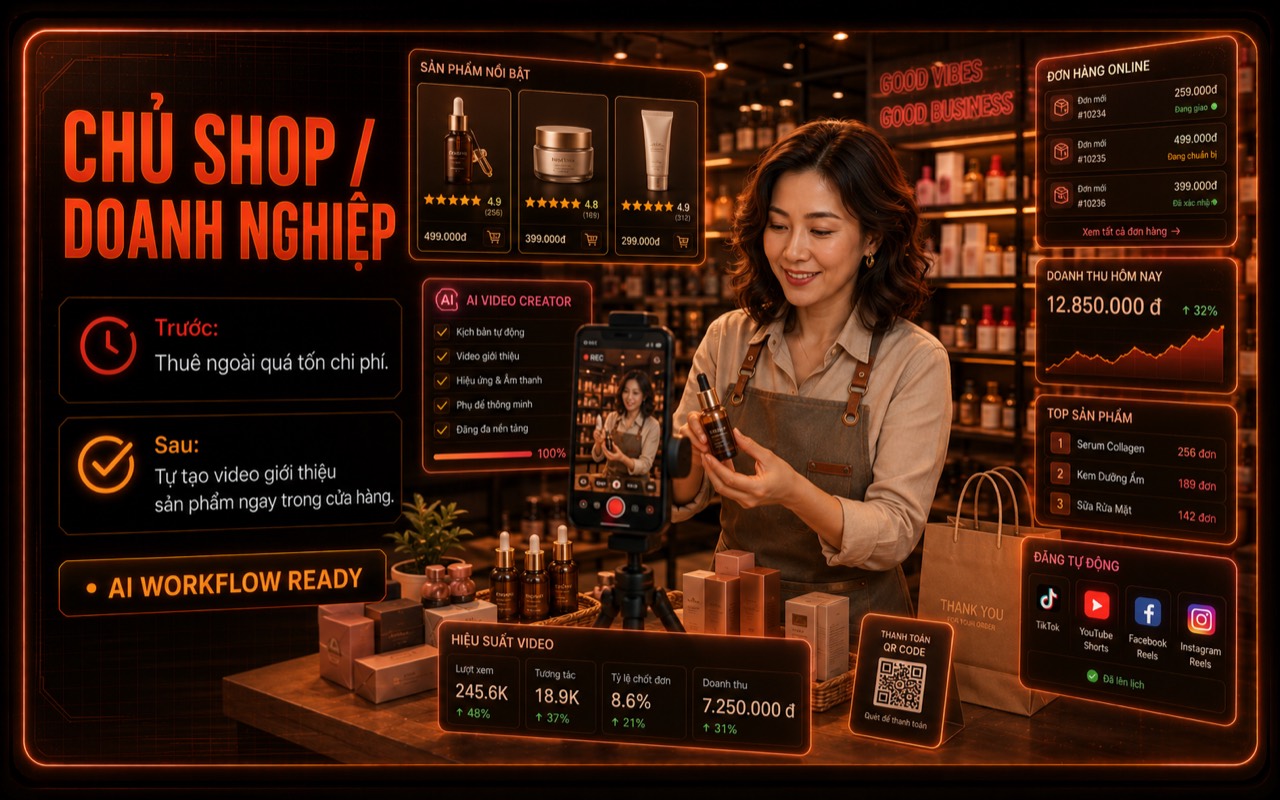 Section 5 card 4: CHỦ SHOP / DOANH NGHIỆP